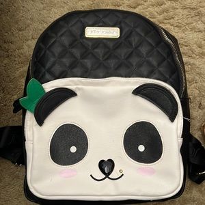 Betsy Johnson panda backpack